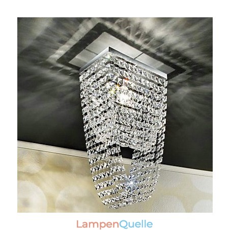 Moderne zeitgenössische Kristall Mini-Stil galvanisierte Unterputz Moderne zeitgenössische Kristall Mini-Stil galvanisierte Unterputz