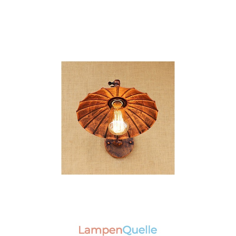 Rustikale Lodge Country Retro Malerei Funktion für Mini-Stil Swing Arm Ambient Light Swing