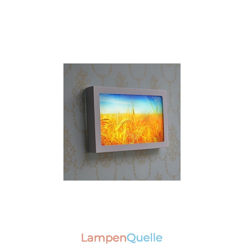 Integrierte moderne zeitgenössische moderne zeitgenössische Malerei-Funktion für Ambient Light Wandleuchten