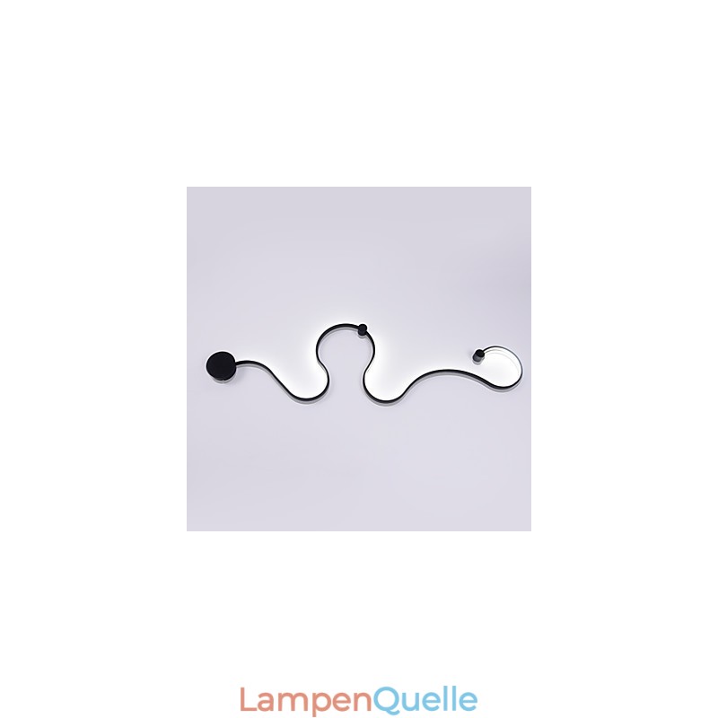 Wandleuchten Moderne zeitgenössische Malerei Feature Aluminium Wandleuchte für Schlafzimmer Treppe Wohnzimmer Lampe