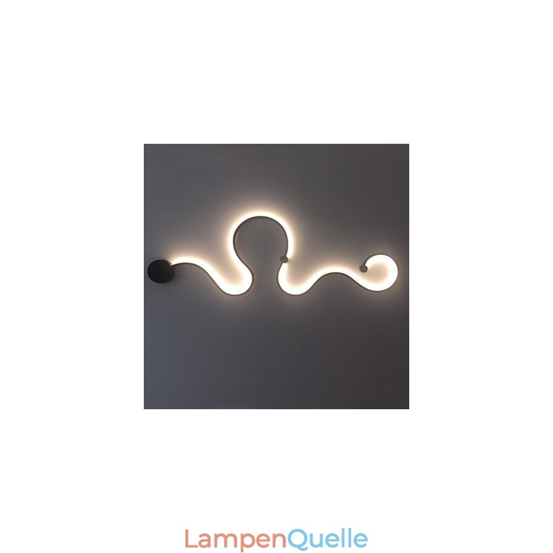 Wandleuchten Moderne zeitgenössische Malerei Feature Aluminium Wandleuchte für Schlafzimmer Treppe Wohnzimmer Lampe