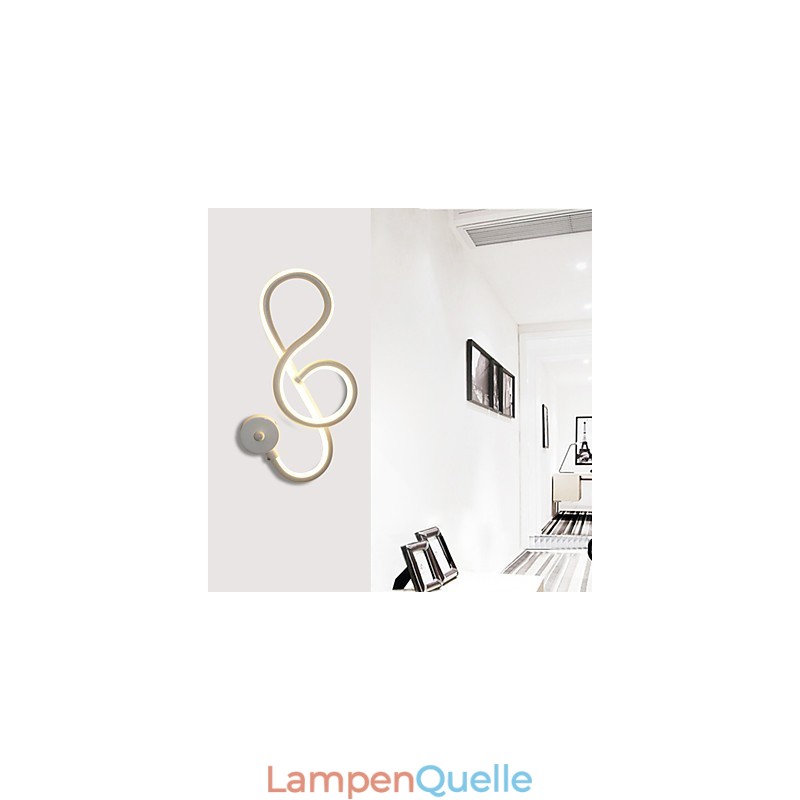 Einfache, moderne, kreative Lichtleiste, Wand-Gang-Einbettungslampe, Flurbeleuchtung, Schlafzimmer-Nachttischlampe, Aluminiumlampe