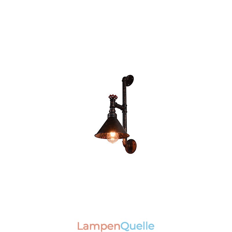 Wandleuchte Wandleuchter Wand Eisen Wandlampe Retro Vintage Moderne Gehobene Bar West Restaurant Coffee Shop