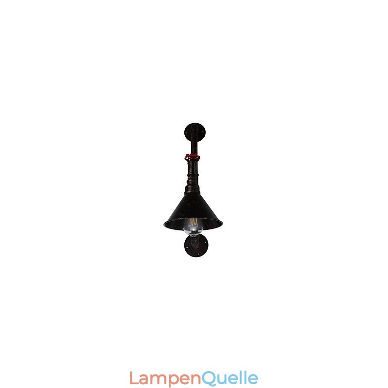 Wandleuchte Wandleuchter Wand Eisen Wandlampe Retro Vintage Moderne Gehobene Bar West Restaurant Coffee Shop