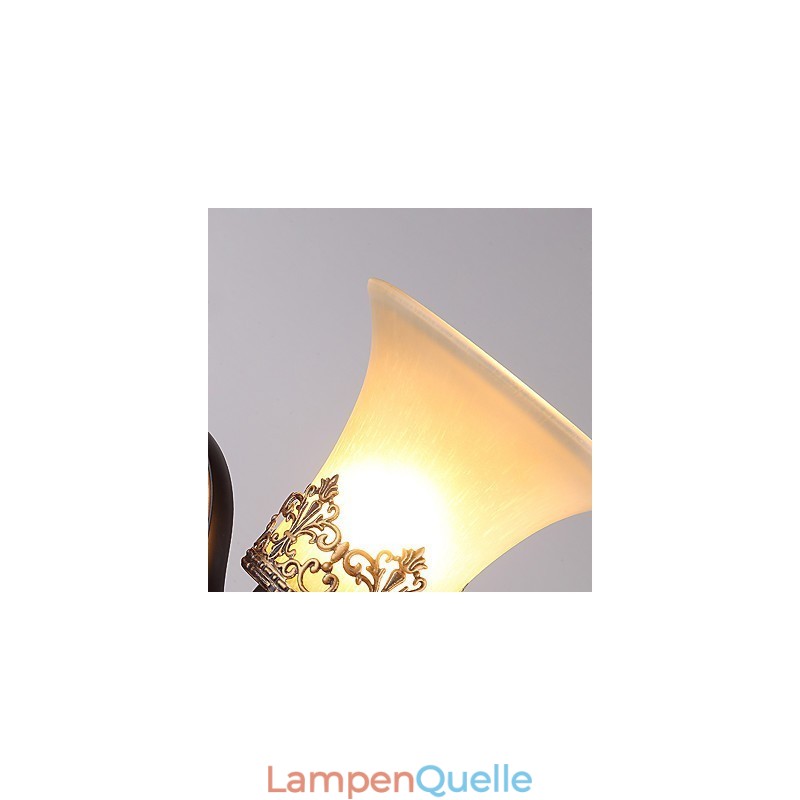 Amerikanische Vintage-Wandlampe aus Metall mit Glas im Landhausstil mit einem Kopf für die Wanddekoration im Kantinenzimmer, Wohnzimmer, Eingangsbereich