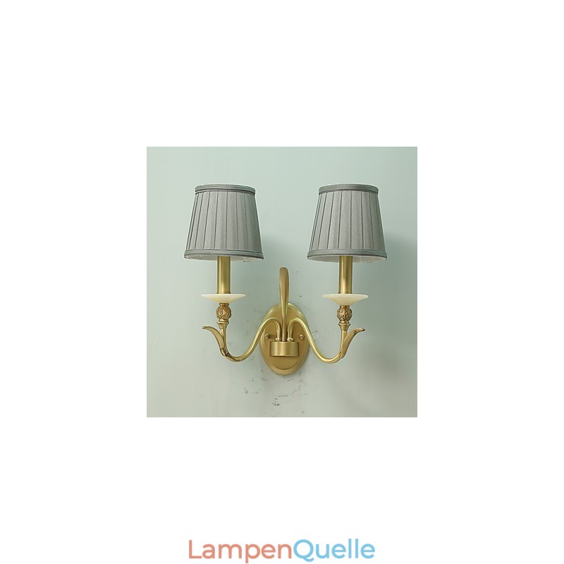 Einfaches Landhaus, traditionelles klassisches Messing-Feature für Wandleuchten im Mini-Stil, Uplight-Wandleuchter