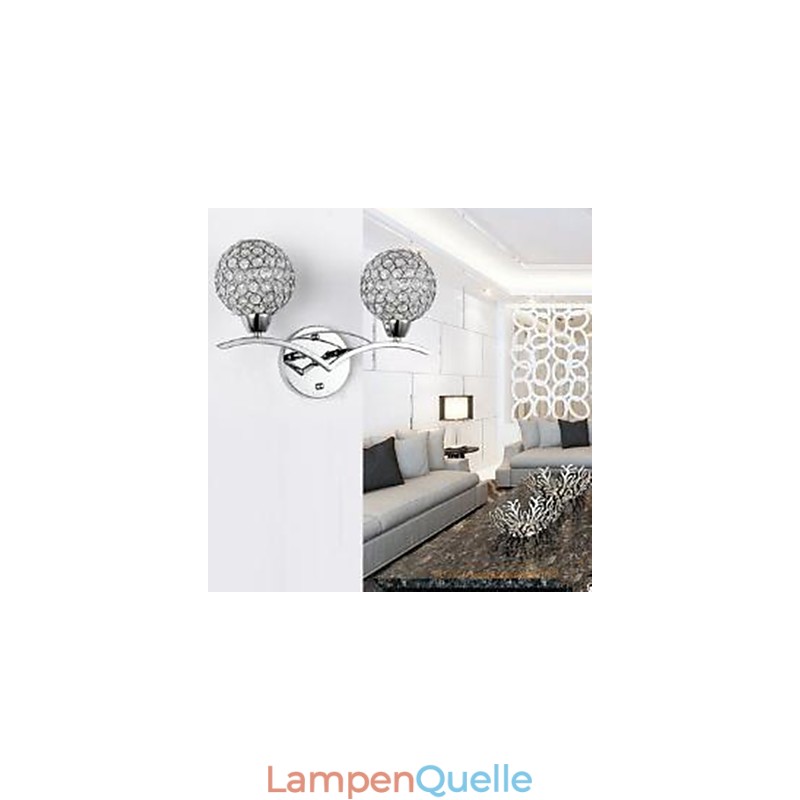 Die Einfachheit der modernen Kristalllampe Kreative Mode Schlafzimmer Nachttischlampe Esszimmer Ganglichter
