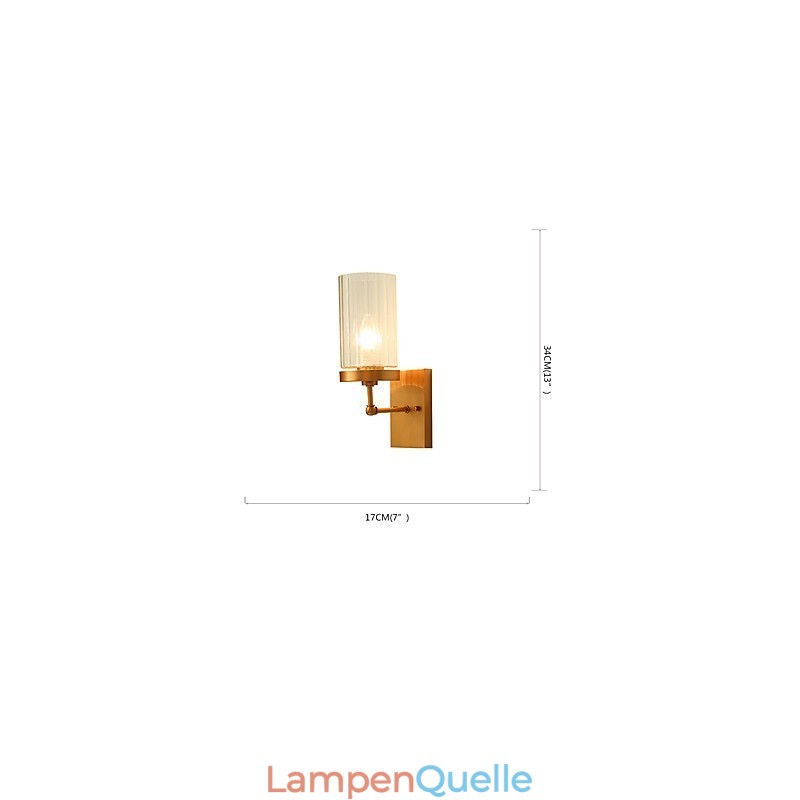 Traditionelles klassisches Landhaus-Messing-Feature für Uplight-Wandleuchten im Mini-Stil