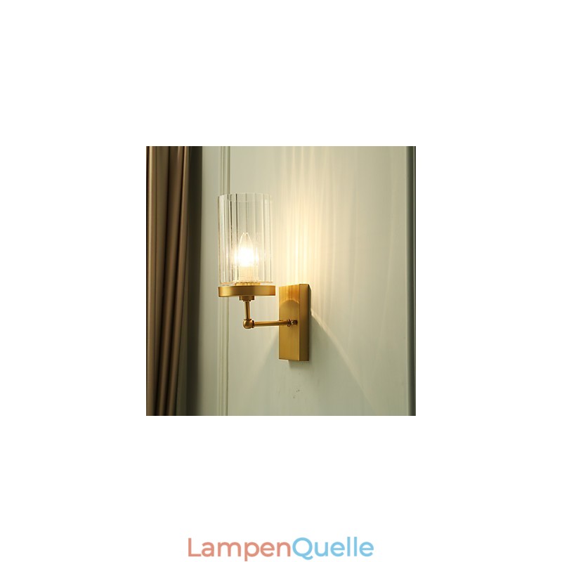 Traditionelles klassisches Landhaus-Messing-Feature für Uplight-Wandleuchten im Mini-Stil