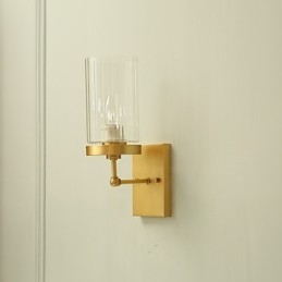 Traditionelles klassisches Landhaus-Messing-Feature für Uplight-Wandleuchten im Mini-Stil
