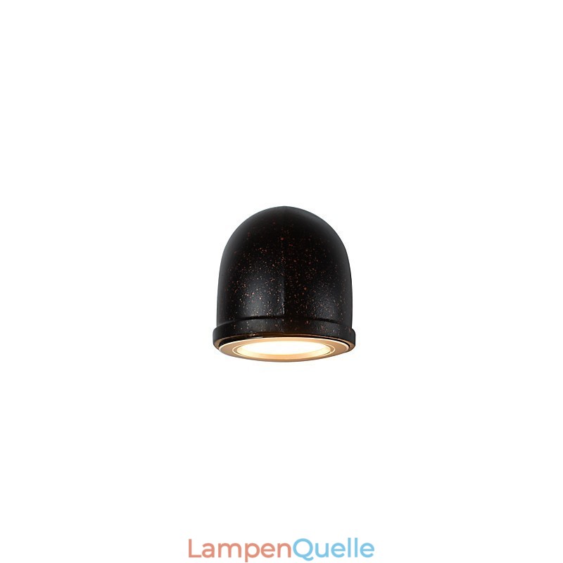 Wandleuchte Wandleuchten Wand Eisen Wandlampe dumm schwarz Lichtschwert Lampe an der Wand