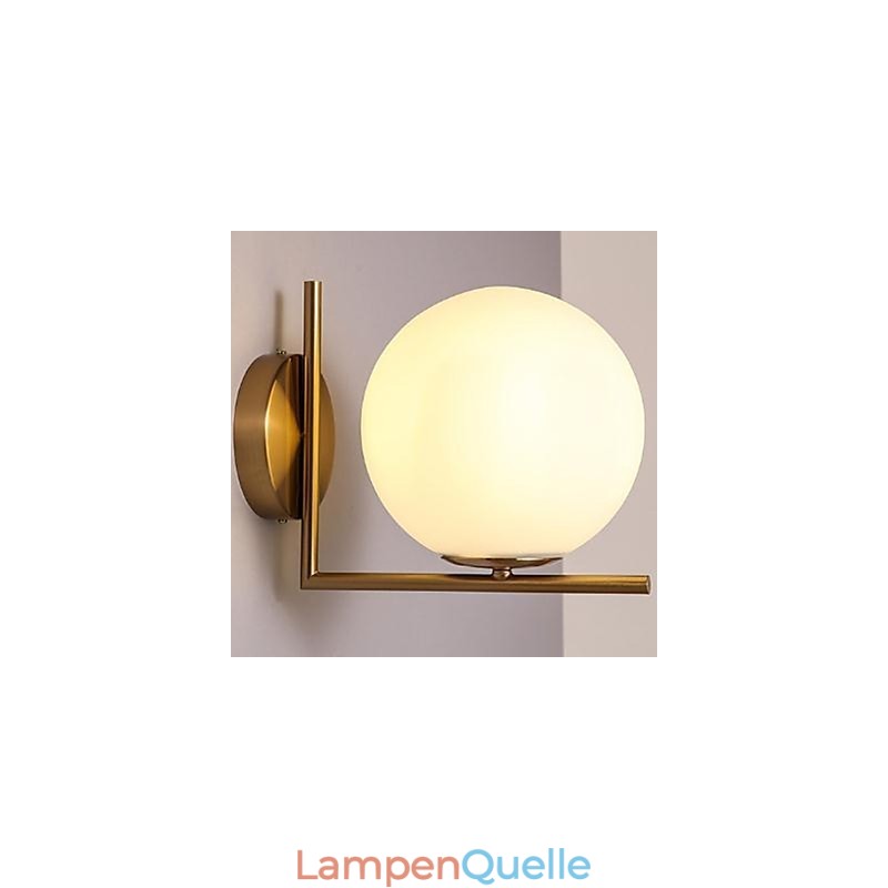 Zeitgenössische und vertraglich vereinbarte Glaswandlampe Schmiedeeisen Individualität