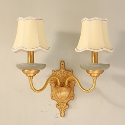Einfache Country Traditional Classic Messing-Funktion für Mini-Stil Uplight Wandleuchten Wandleuchte Pu