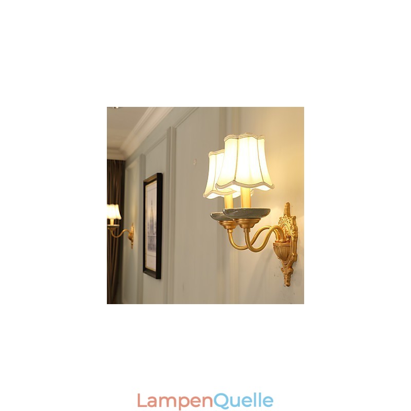 Einfache Country Traditional Classic Messing-Funktion für Mini-Stil Uplight Wandleuchten Wandleuchte Pu