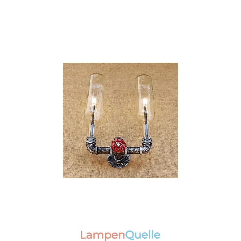 Retro Industrielle Windschalter Wasserflasche Wandlampe Wandleuchte