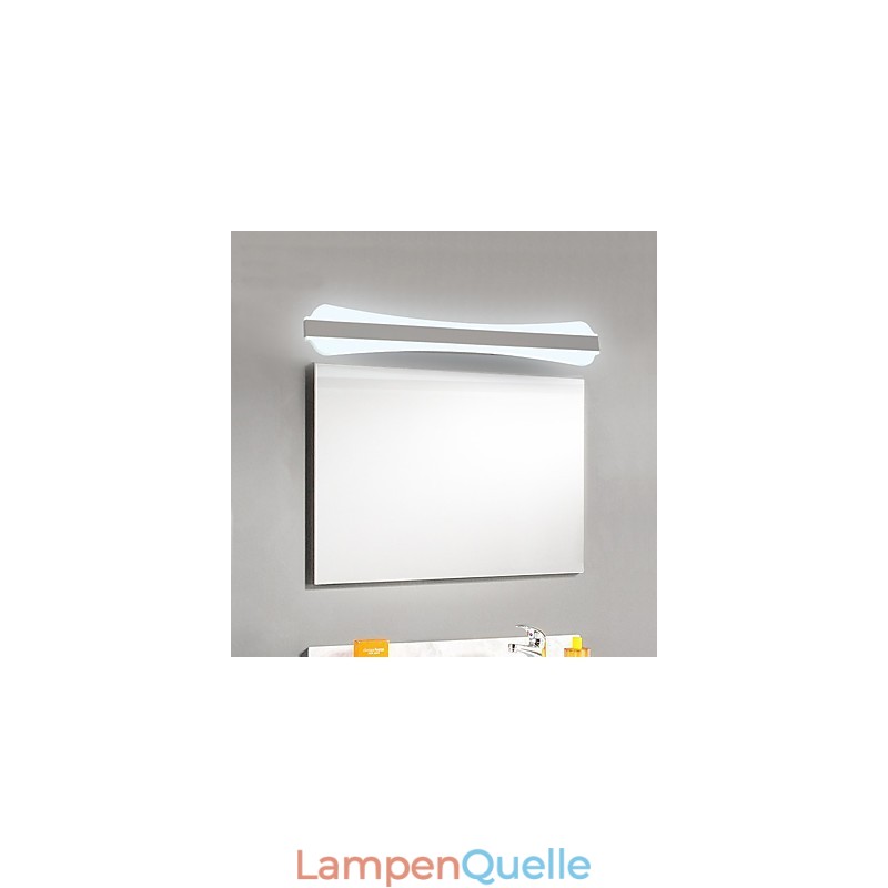 Hochwertige 10W Spiegellampe Badezimmerleuchten Edelstahl und Acryl Wandleuchten Make-up Beleuchtung