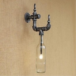 Rustikale Lodge Silber-Funktion für Ambient Light Wandleuchten Wandleuchte