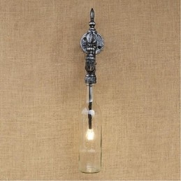 Rustikale Lodge Silber-Funktion für Ambient Light Wandleuchten Wandleuchte