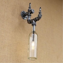Rustikale Lodge Silber-Funktion für Ambient Light Wandleuchten Wandleuchte
