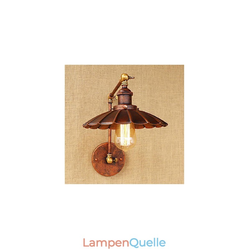 Lange arm Halb rost Retro Kreative Nostalgische Versenkbare Klapp Wandleuchten Wand Licht