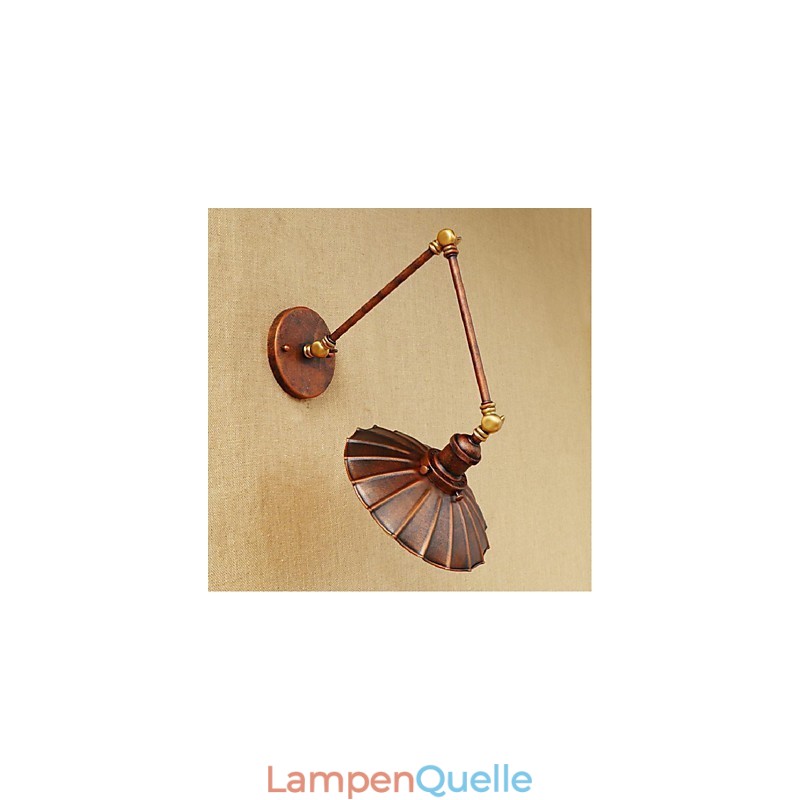 Lange arm Halb rost Retro Kreative Nostalgische Versenkbare Klapp Wandleuchten Wand Licht