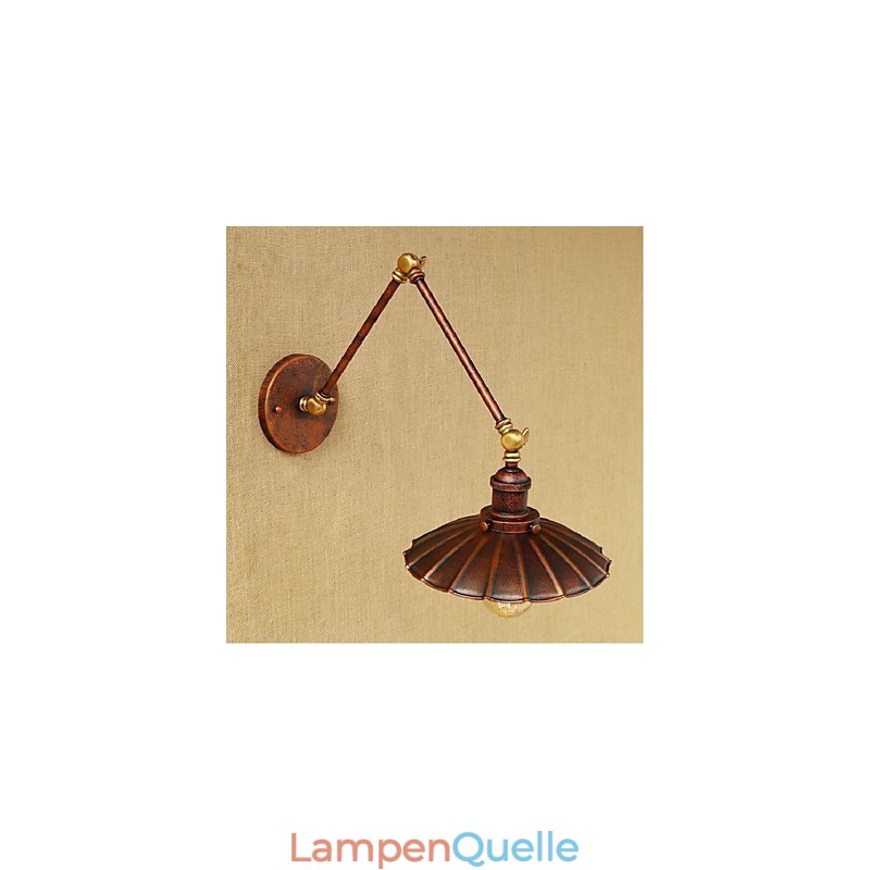 Lange arm Halb rost Retro Kreative Nostalgische Versenkbare Klapp Wandleuchten Wand Licht