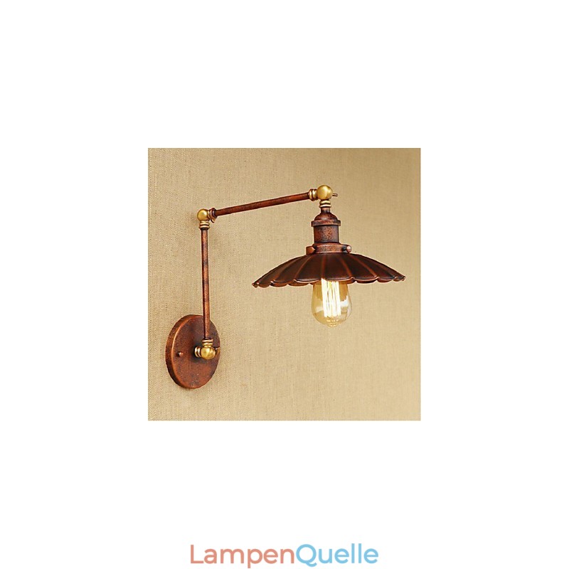 Lange arm Halb rost Retro Kreative Nostalgische Versenkbare Klapp Wandleuchten Wand Licht