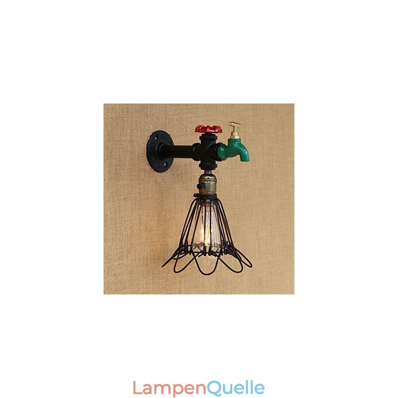 Country Retro Painting Feature für Mini Style Ambient Light Wandleuchten Wandleuchte