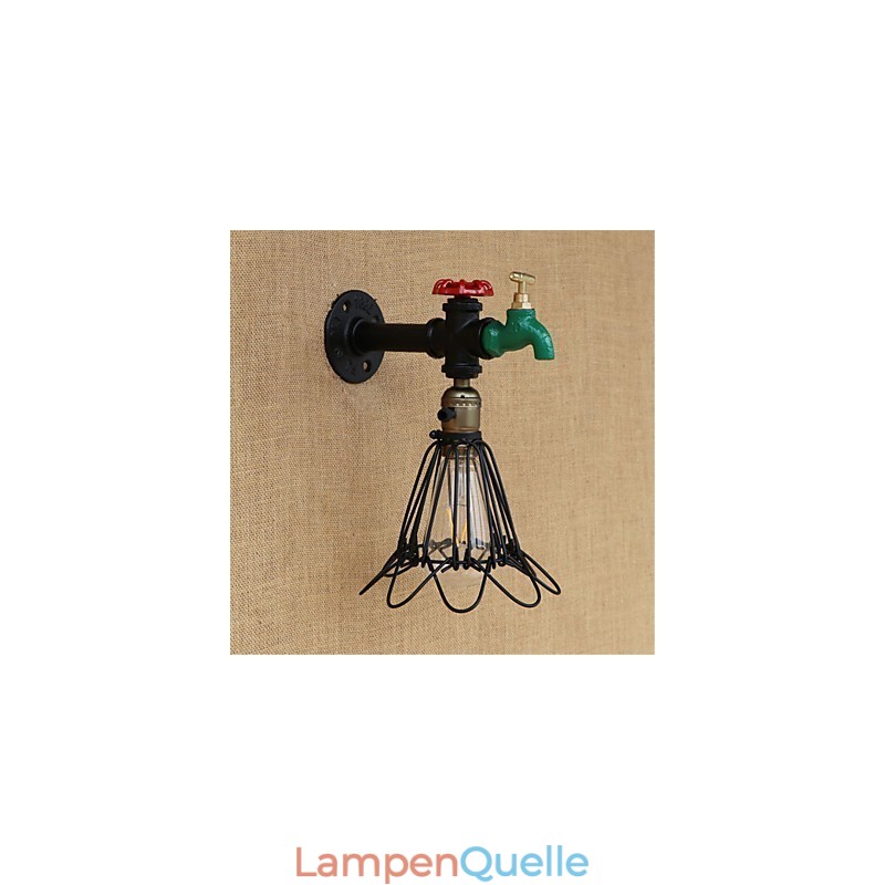 Country Retro Painting Feature für Mini Style Ambient Light Wandleuchten Wandleuchte