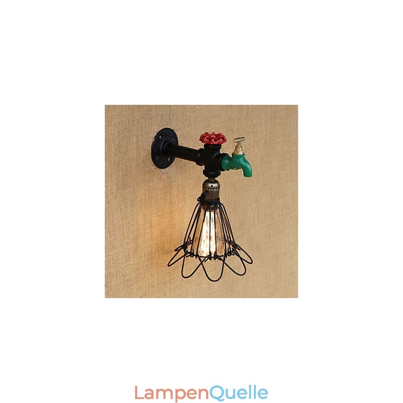 Country Retro Painting Feature für Mini Style Ambient Light Wandleuchten Wandleuchte