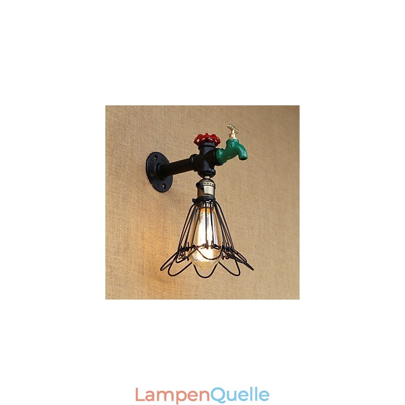 Country Retro Painting Feature für Mini Style Ambient Light Wandleuchten Wandleuchte