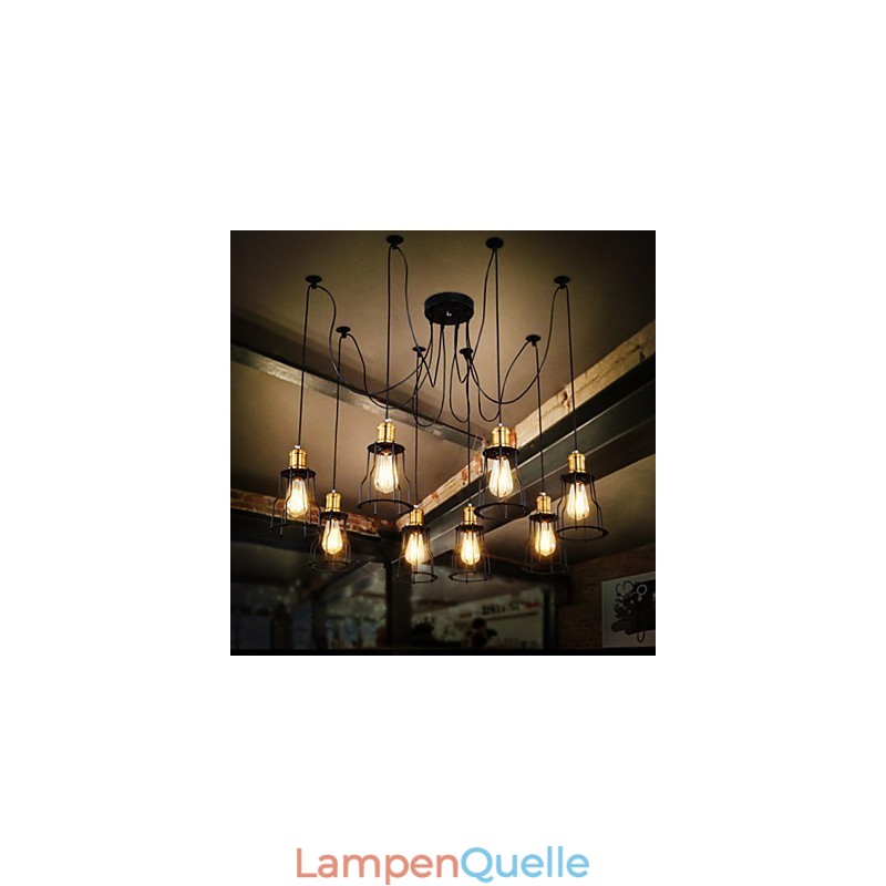 Country Designers Malerei Metall Kronleuchter
