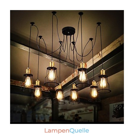 Country Designers Malerei Metall Kronleuchter Country Designers Malerei Metall Kronleuchter