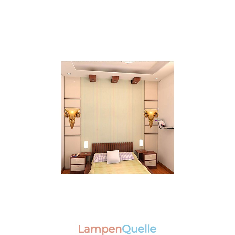 Modernes zeitgenössisches traditionelles klassisches rustikales Lodge-Malerei-Feature für Crystal Mini Style Ambient