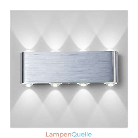 Moderne Licht Aluminium Unterputz Wandleuchte Integrierte