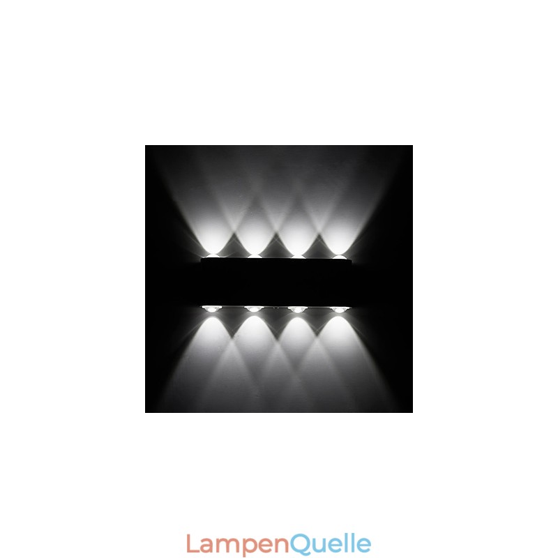 Moderne Licht Aluminium Unterputz Wandleuchte Integrierte