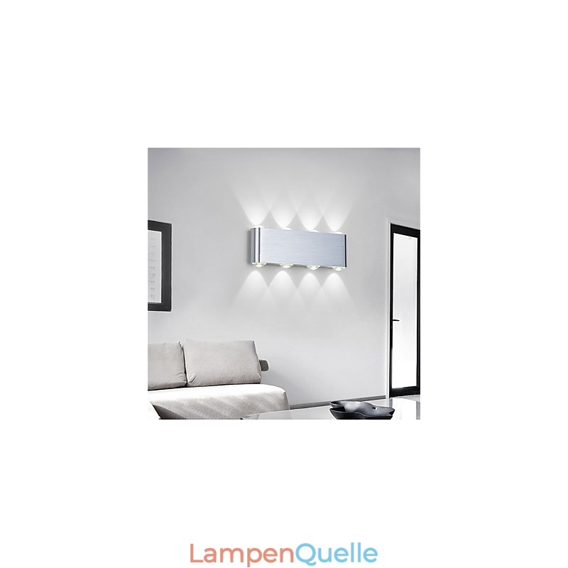 Moderne Licht Aluminium Unterputz Wandleuchte Integrierte