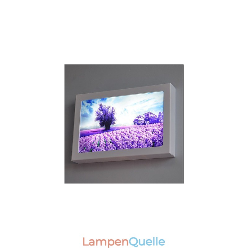 Integrierte moderne zeitgenössische moderne zeitgenössische Malerei-Funktion für Ambient Light Wandleuchten