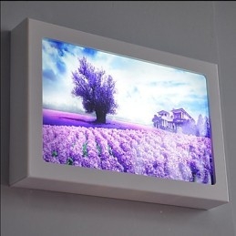 Integrierte moderne zeitgenössische moderne zeitgenössische Malerei-Funktion für Ambient Light Wandleuchten