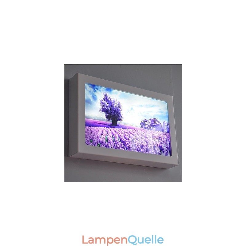 Integrierte moderne zeitgenössische moderne zeitgenössische Malerei-Funktion für Ambient Light Wandleuchten
