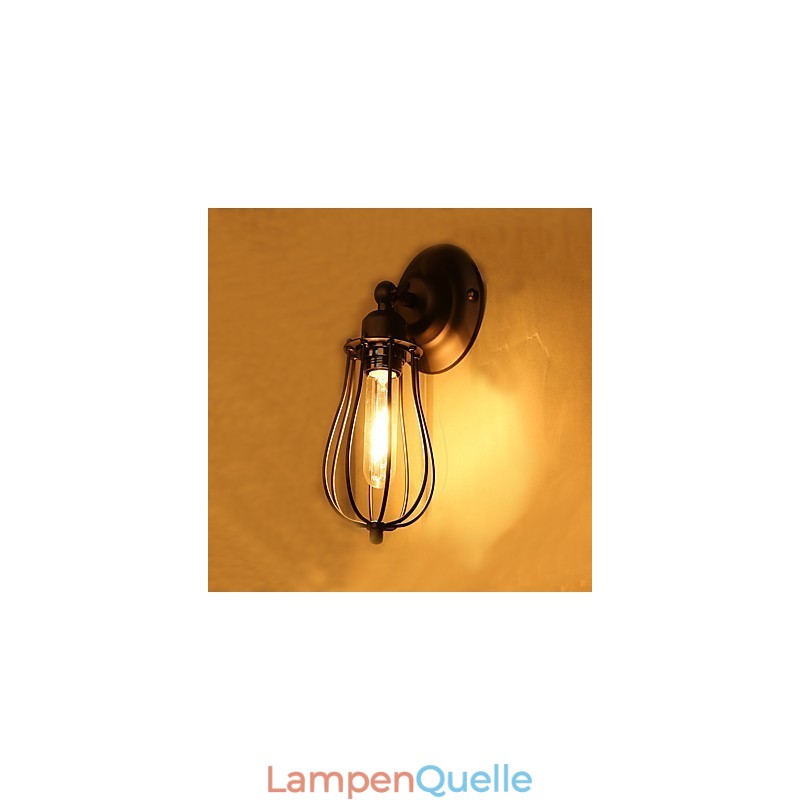Traditionelle klassische rustikale Lodge Country-Malerei-Funktion für Swing Arm Ambient Light Wandleuchten Wandleuchte