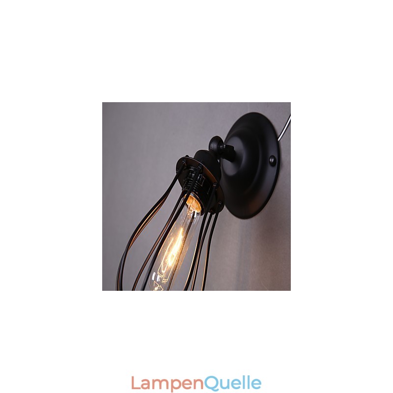 Traditionelle klassische rustikale Lodge Country-Malerei-Funktion für Swing Arm Ambient Light Wandleuchten Wandleuchte