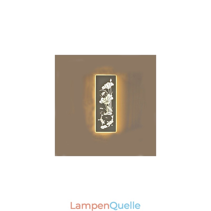 Integrierte moderne zeitgenössische moderne zeitgenössische Malerei-Funktion für Ambient Light Wandleuchten