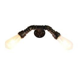 Rustikale Lodge Traditionelle Klassische Wandleuchte aus antikem Messing für Umgebungslicht