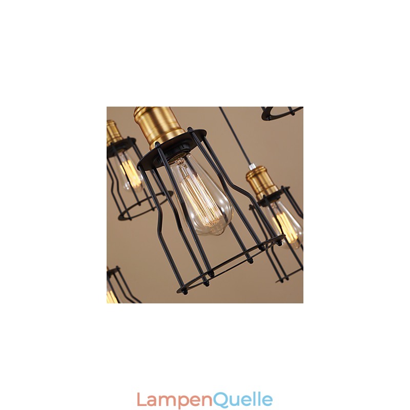 Country Designers Malerei Metall Kronleuchter