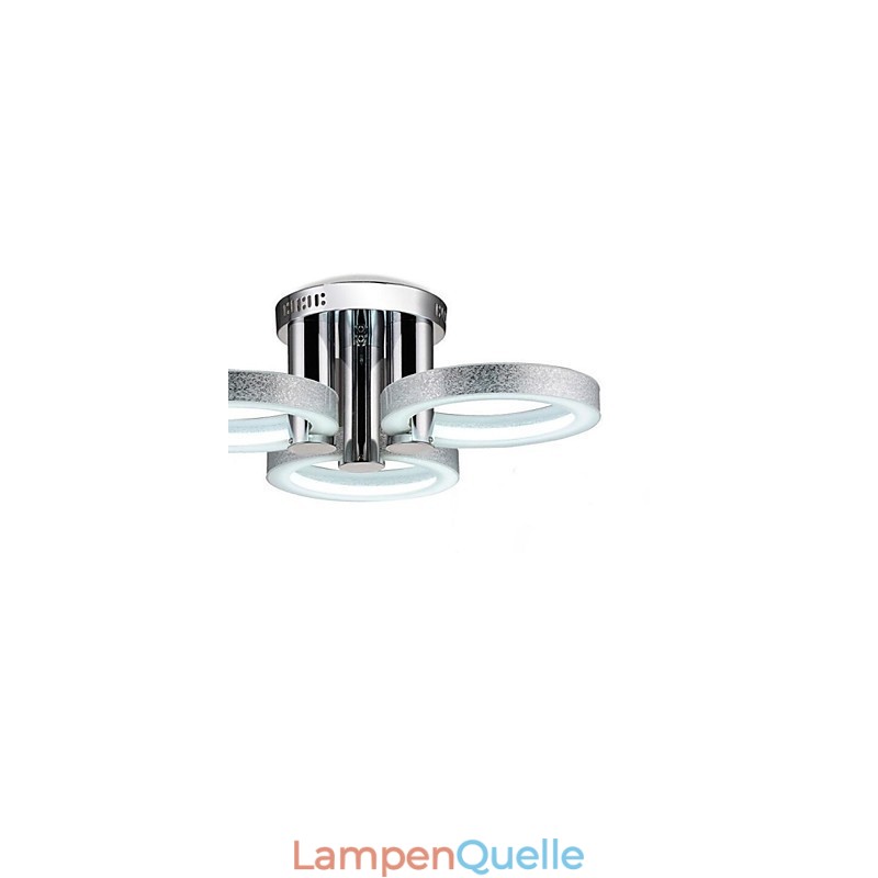 Kronleuchter Modern Silber 3 Lichter
