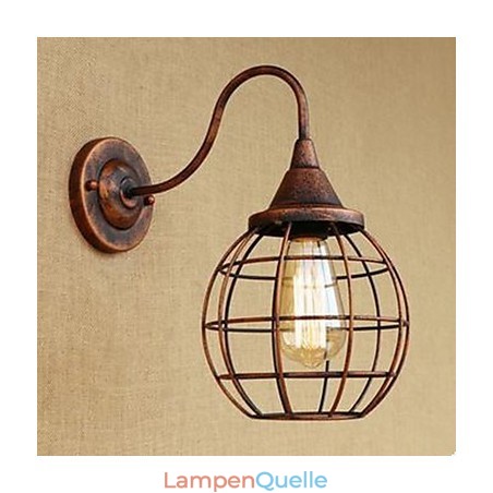 Eisen Kunst RETRO Rost Farbe Studie lLiving Zimmer Nacht Amerikanischen Wand Lampe Eisen Kunst RETRO Rost Farbe Studie lLiving Zimmer Nacht Amerikanischen Wand Lampe