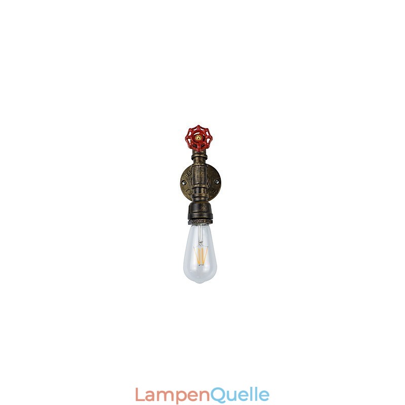 Wandleuchte Wandleuchten Wand Eisen Wandlampe dumme schwarze Lichtschwertlampe an der Wand