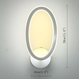 Moderne Originalität Kurze Innen Aluminium Wand Lampe Hintergrund Wand Korridor Lampe Korridor Treppe Veranda Lampe