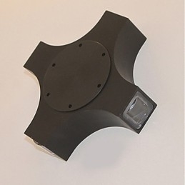 Integrierte einfache Neuheit Country-Funktion für Augenschutz Umgebungslicht Wandleuchten Cross Star Outdoor wasserdichte Hof-Wandlampe